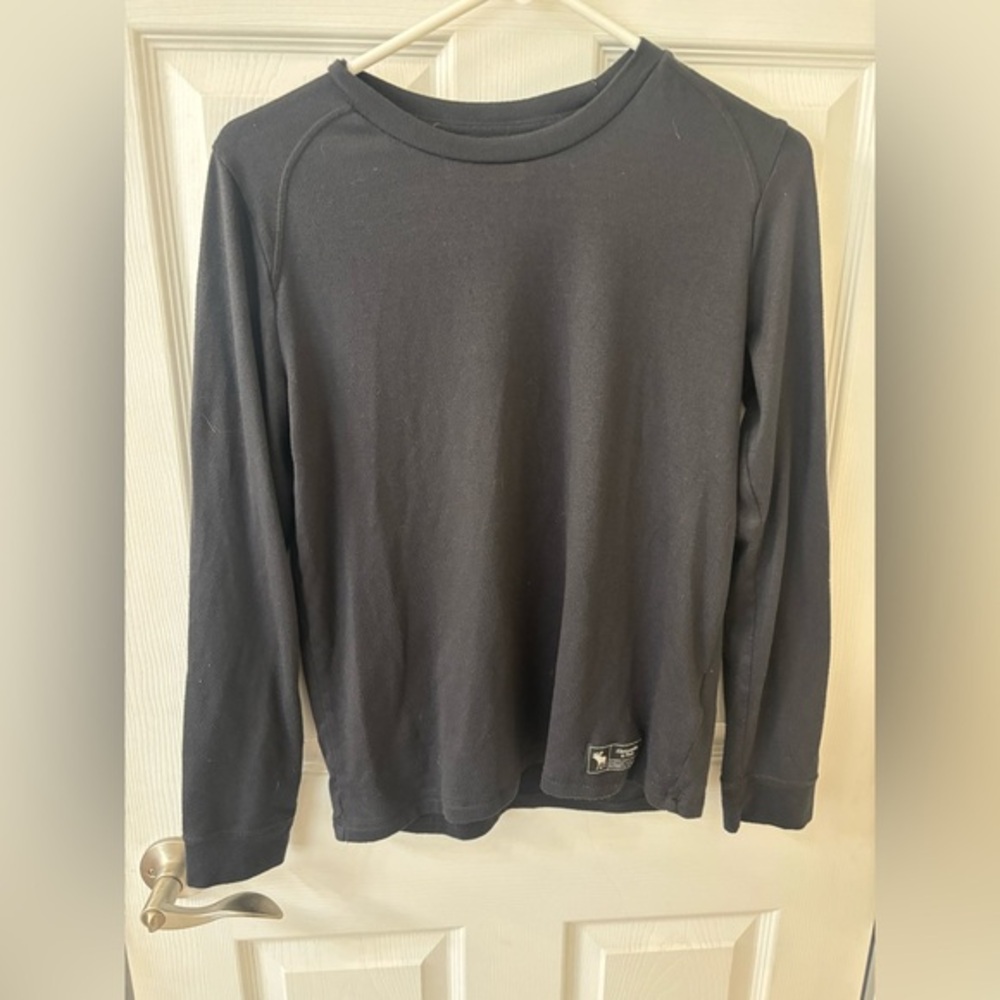 Black Long‎ Sleeve Shirt/ Abercrombie & Fitch 5/$25